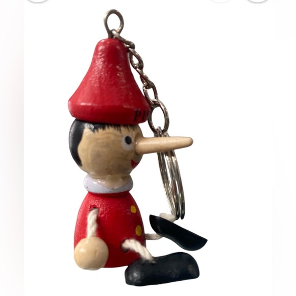 Pinokio/Pisa/ key chain/ made in 🇮🇹 hand painted - Picture 4 of 8